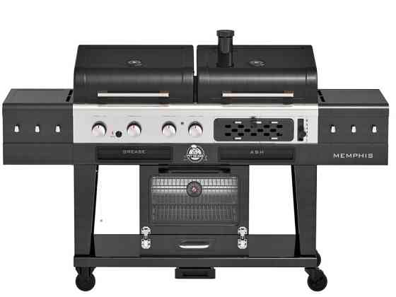 Комбінований гриль Pit Boss Memphis Ultimate 2.0 Combo угільно-газовий з коптильною камерою 11064 Код: 012901 Рівне