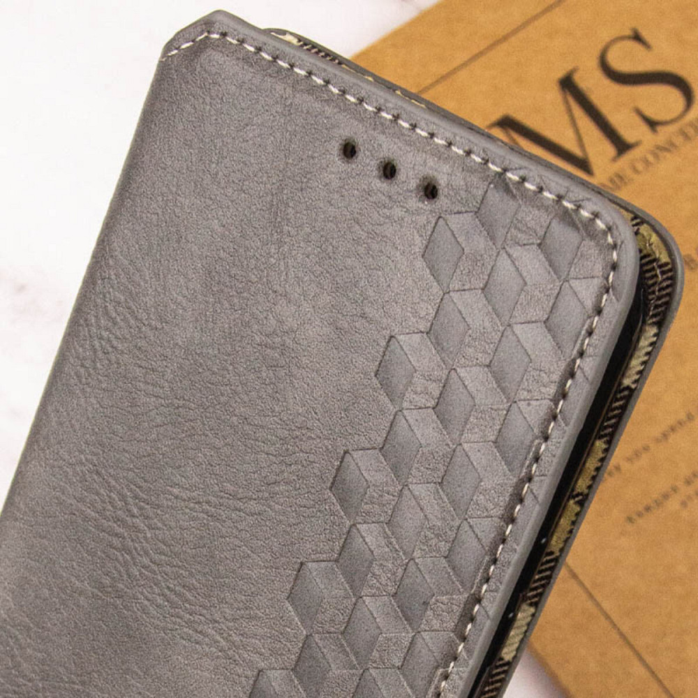 Чохол-книжка для смартфона Rubic Leather for Samsung Galaxy M15/F15 5G Grey (RUBICSAM15/F155GGrey) Київ - фото 5