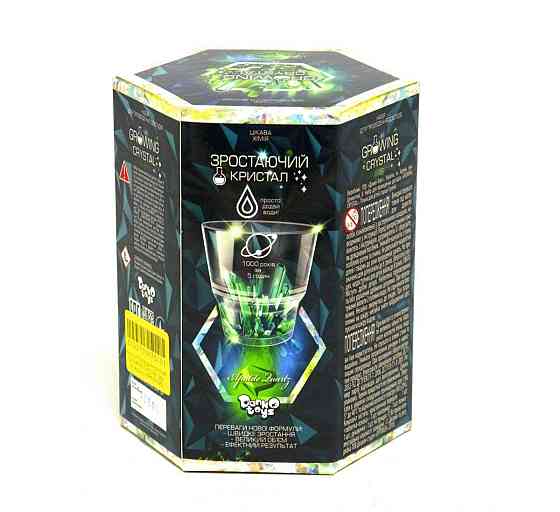 Набір для проведення дослідів.Сапфір. "Growing Crystal" Dankotoys Київ