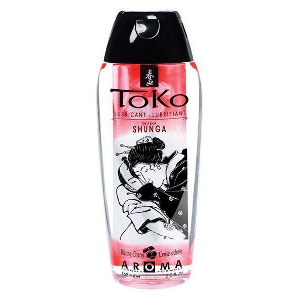 Лубрикант на водной основе Shunga Toko AROMA – Blazing Сherry (165 мл), не содержит сахара Sex Aura Киев - изображение 1