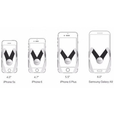 Універсальний автотримач Extradigital Mount Holder ExtraDigital Silver (CRM4119) Вінниця - фото 8