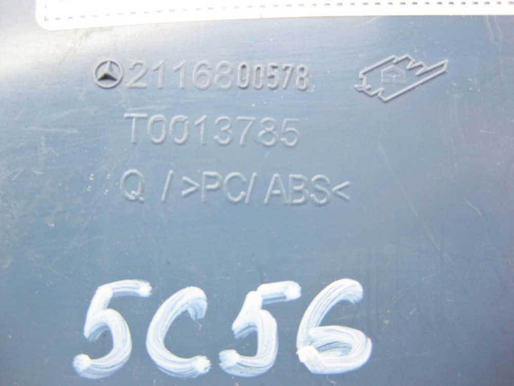 Mercedes-Benz  A2116800578 5C56 Кришка правого торця панелі приладів синя E-Class W211 Одеса - фото 8