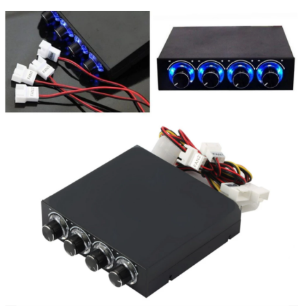 Реобас STW-6002 для ПК, регулятор швидкості вентиляторів Київ