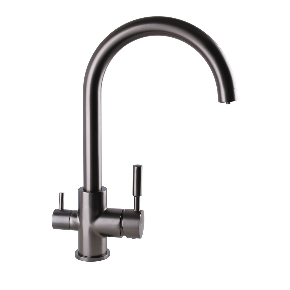 Змішувач для кухні під осмос Globus Lux LAZER GLLR-0333-11-GRAPHITE Тернопіль - фото 3