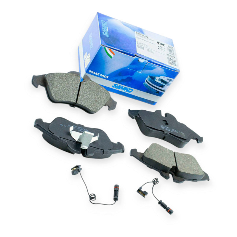 Колодки Мерседес Бенс Sprinter-автомобиль Фольцваген LT (1995-2006) передние (5SP1469) (система ATE) (c датчиком) тормозные Мукачево - изображение 1