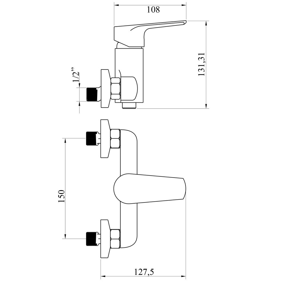 Смеситель для душа DOMINO VITO DVO-105 Киев - изображение 6