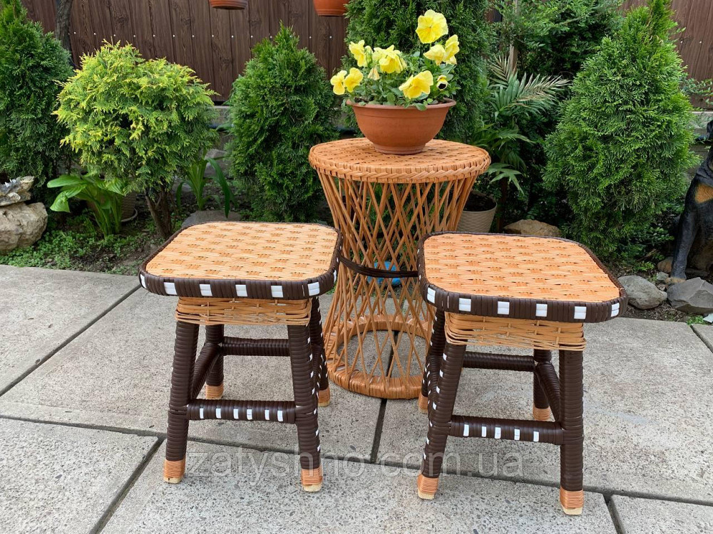 Набор плетеной мебели с высоким столом Киев - изображение 4