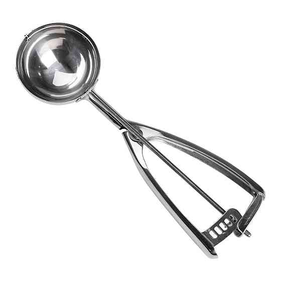 Кругла ложка для морозива 22×6,5 см з нержавіючої сталі HP-19-20-6.5x22.8CM Коломия