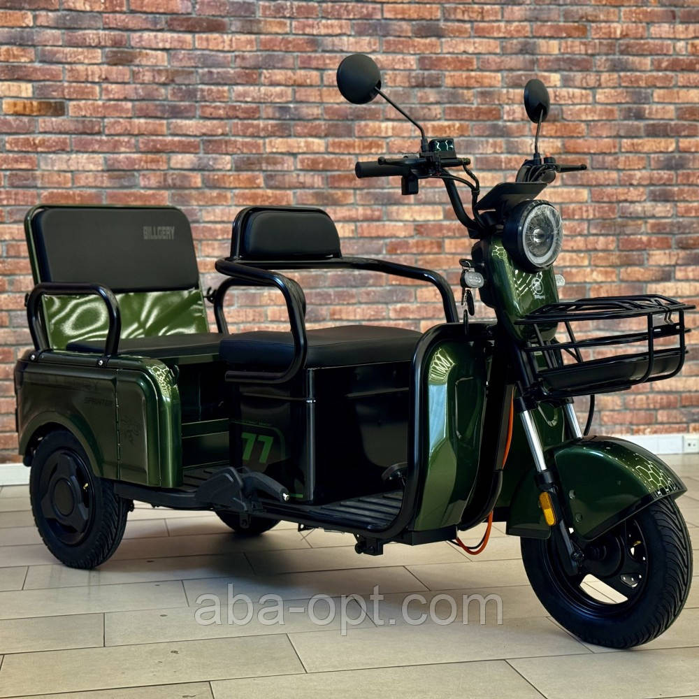 Електричний трицикл з кузовом Corso BIG S SIG7 1200W-72V-23Ah шини 10"/10" купити дешево в Україні Одеса - фото 7