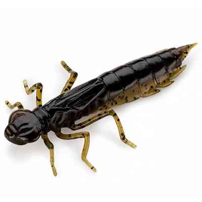 Силикон рыболовный FishUP Dragonfly 1.2" 043 - Watermelon Brown/Black (10шт/уп) (1864.04.82) Винница