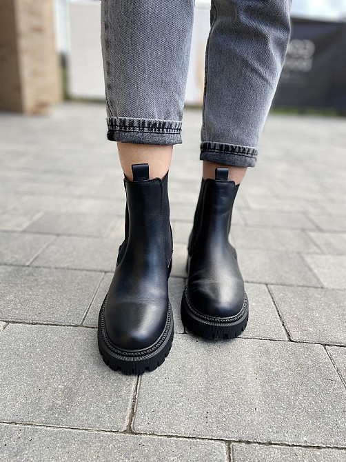 Lonza Черевики жіночі LONZA 382-3561 чорні (зима, шкіра натуральна) (5184) 38 Коломыя - изображение 10