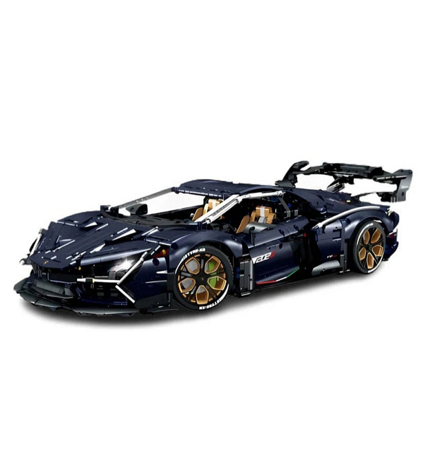 Конструктор машинка и GULY 10624 Lamborghini Aventador маштаб 1:8 4106 деталей Ламборджини Киев - изображение 10