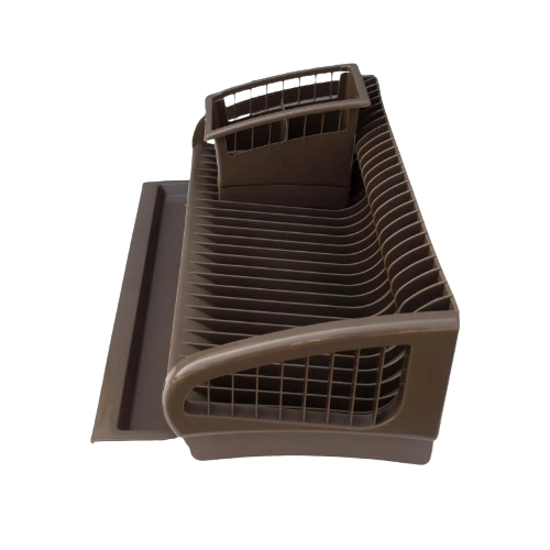 Сушарка для посуду + підставка для ст.приладів 2в1 пластик фрапе 191-84 Ламела Житомир - изображение 3