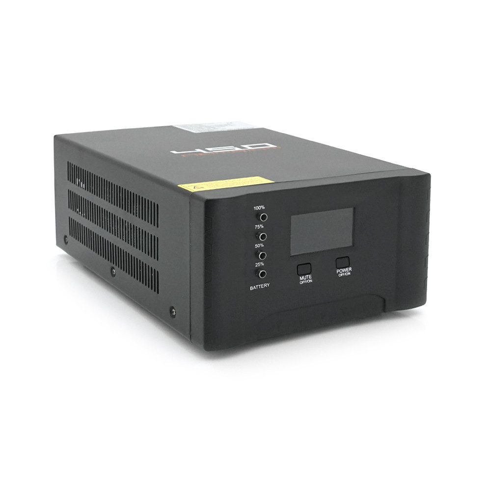 ДБЖ з правильною синусоїдою Patriot NB50112 (500Вт), 12В, струм заряду до 15А, під зовнішній АКБ (AGM/Gel), РК дисплей, Q2 Київ - фото 2