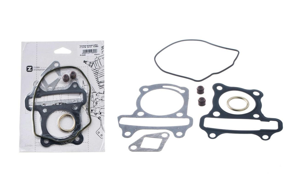 Прокладки цилиндра (набор) скутер 4 Т китай 80 Ø47mm Мукачево - изображение 1