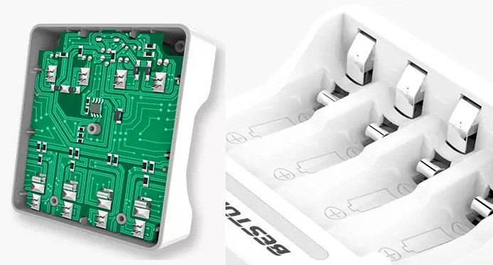 Зарядка для акумуляторів AA/AAA Beston C8002 Київ - фото 3