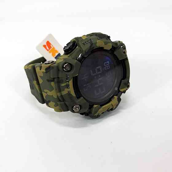 Годинники спортивні SKMEI 1968CMGN, Оригінальний чоловічий годинник, Наручний годинник LC-281 для військових Київ