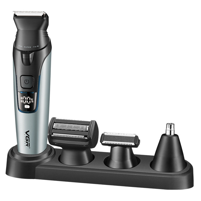 Набор для стрижки VGR 4 в 1 V-634 SILVER WR-84 Львов - изображение 1