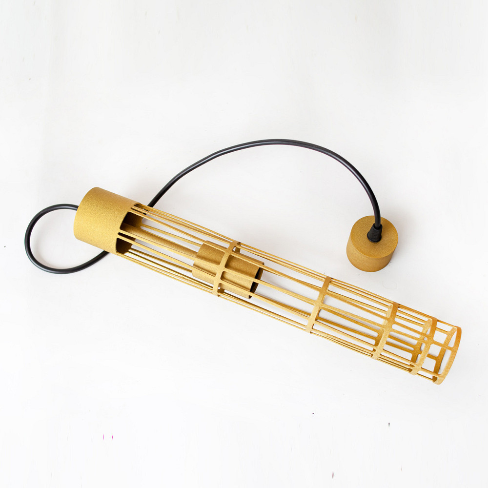 Cветильник лофт подвесной Е27 золото Flow MR 6040 GD Киев - изображение 2