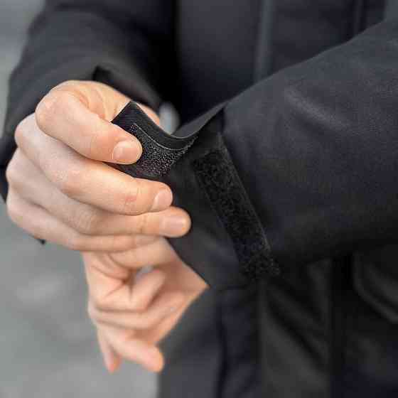 Парка чоловіча зимова з капюшоном Pobedov Seniora Udacha Gray Київ