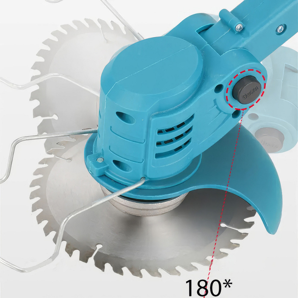 Акумуляторна газонокосарка + 2 АКБ 48V, Lawn mower / Тример для трави / Аккумуляторный триммер / Електротример Киев - изображение 9