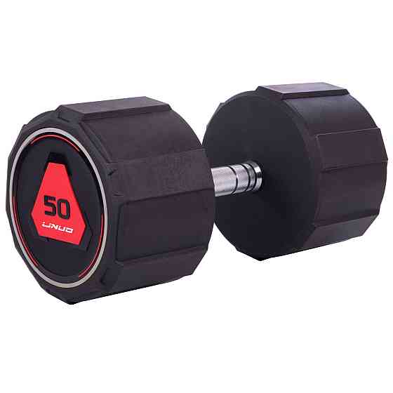 Гантель 50 кг цільна професійна LI NUO-3618-50 Київ
