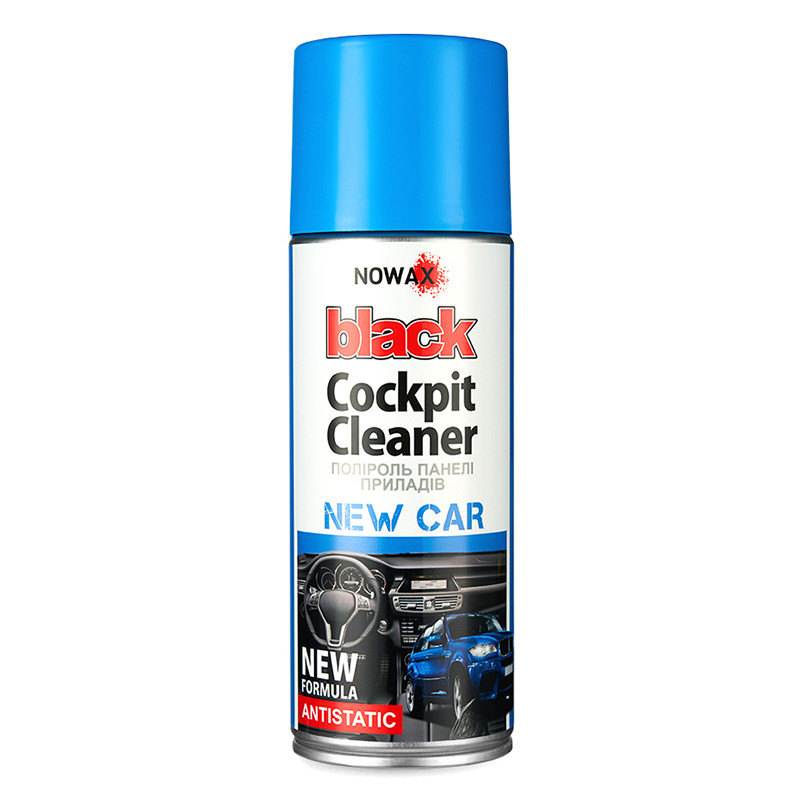 Поліроль для панелі приладів Nowax Cockpit Cleaner Spray Нова машина, 450мл Львів - фото 1