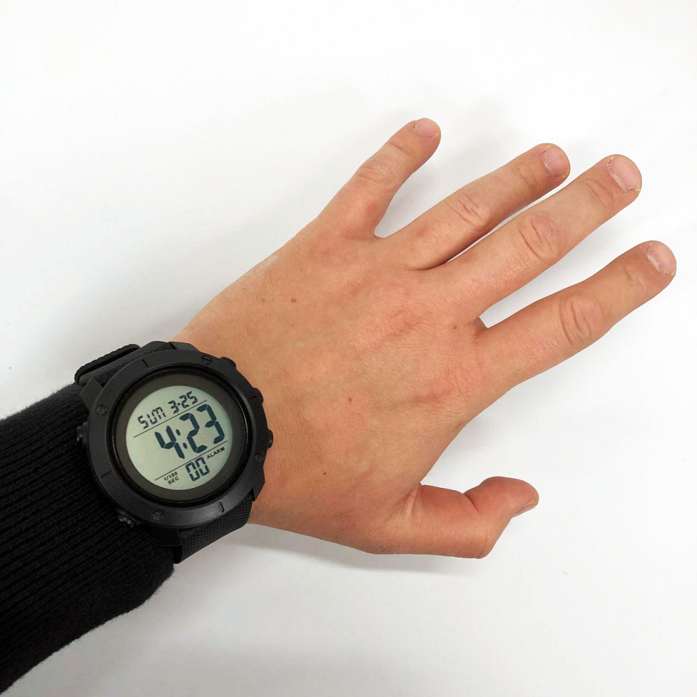 Спортивний міцний годинник SKMEI 1434BKWT, Годинник тактичний протиударний, Годинники YV-456 наручні спортивні Київ - фото 9