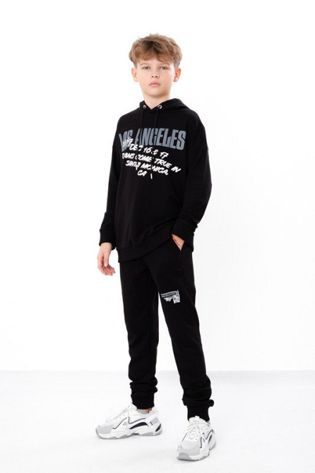 Костюм для мальчика спортивный (подростковый) двунитка  топ 164 Киев - изображение 1