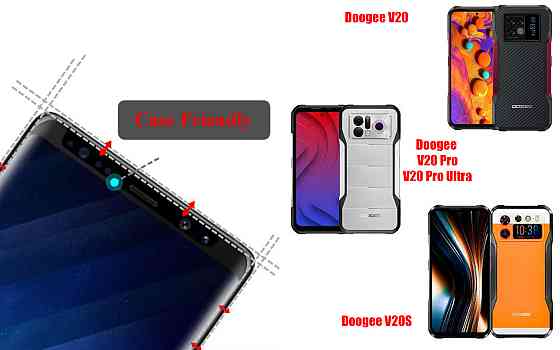 Защитное стекло HyperGlass Pro для Doogee V20, V20 Pro, V20S, V20 Pro Ultra – максимальная чувствительность и Киев
