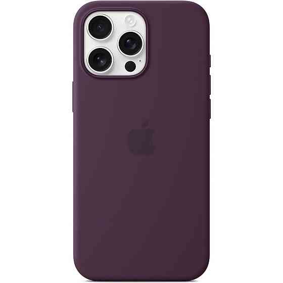 Чохол-накладка Apple Silicone Case with MagSafe для Apple iPhone 16 Pro Max Plum (MYYW3) ( 10384 ) Харьков
