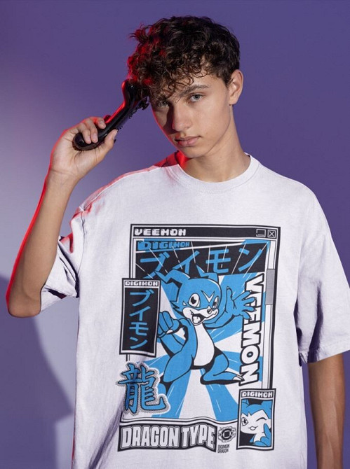 Футболка чоловіча з аніме принтом Аніме Вінтаге Спекіал Манга оверсайз (S/M/L) Чорний AnimeJ0963 Дніпро - фото 3