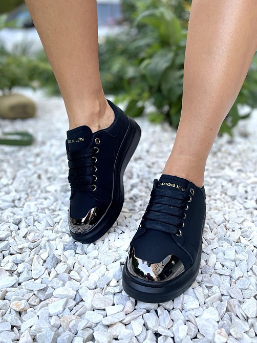 Veagia Кроссовки женские VEAGIA черные эко-шкіра 36р.-22.5см.( -1) Коломия - фото 9