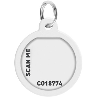 Адресник для животных WAUDOG Smart ID с QR паспортом "Супермен винтаж", круг 25 мм (0625-1011ru-eng) Винница - изображение 3