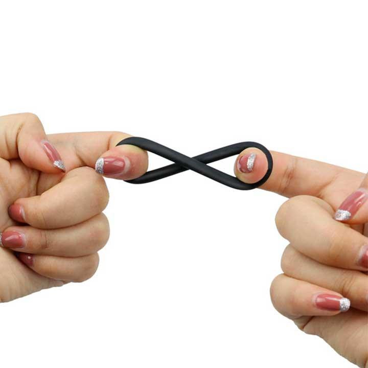 Набір ерекційних кілець (3 шт) - Гладкі - Чорний Вінниця - фото 4