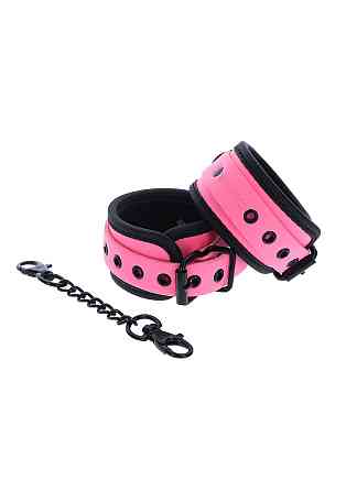 Поножи светящиеся в темноте Taboom Ankle Cuffs, розовые Sex Aura Киев