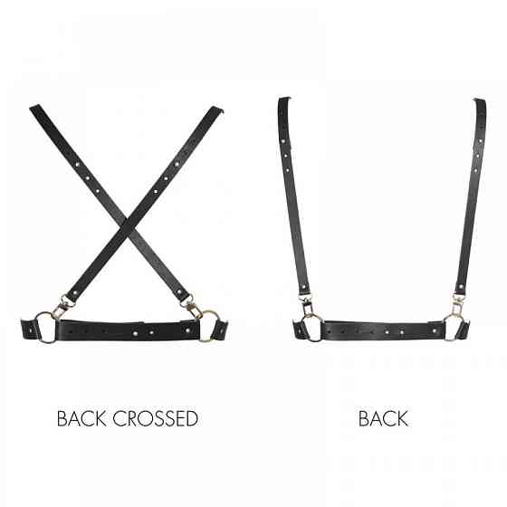 Портупея "Х" MAZE by, Bijoux Indiscrets Black Sex Aura Київ