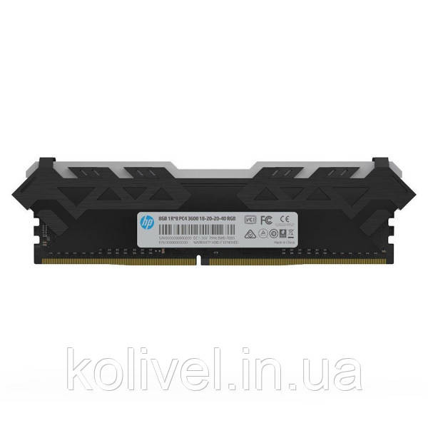DDR4 8GB 3600MHz HP V8 RGB, Retail (7EH92AA) Київ - фото 2