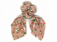 Резиночка для волос жатка темно бежевая Киев - изображение 1