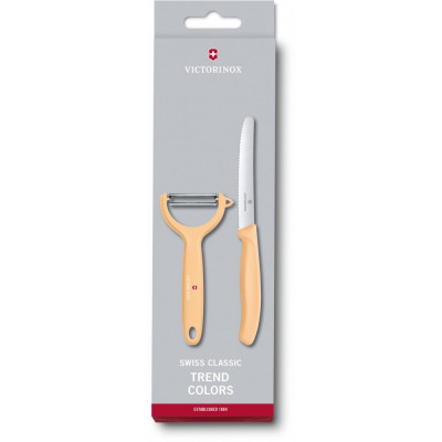 Набор ножей Victorinox SwissClassic Paring Set Tomato and Kiwi Light Orange (6.7116.23L92) Винница - изображение 1