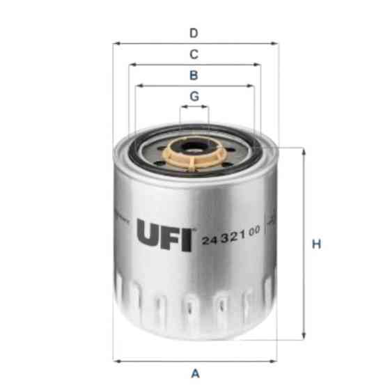Фильтр Mercedes-Benz Sprer I D (95-00), Vito I D (1995-2003) OM 601,602 UFI топливный Мукачево