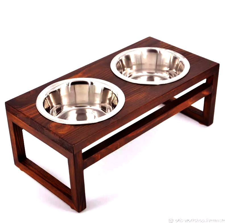 Подставка под миски для кошек 