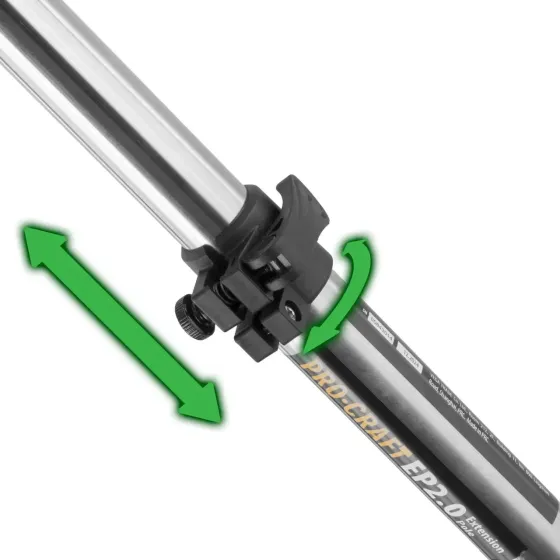 Телескопический удлинитель для инструмента 1.2 - 2 м, Штанга для пыль, Штанга телескопическая для высотного секатора Львов