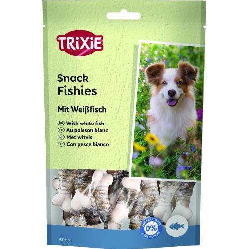 Ласощі Trixie Fishies with Whitefish для собак з білою рибою 100 г Київ - фото 1