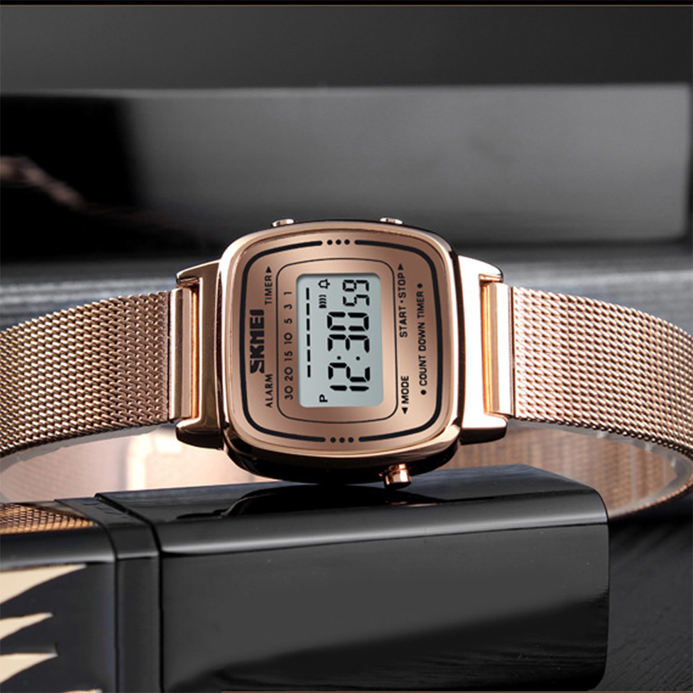 Skmei 1901MHRG Rose Gold Mesh SBR Киев - изображение 3
