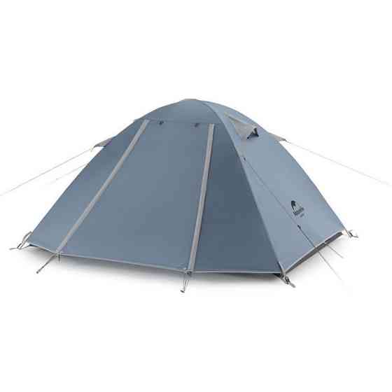 Палатка двухместная Naturehike P-Series NH18Z022-P, 210T/65D, темно-синяя Киев