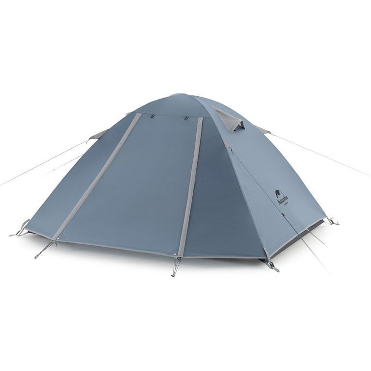 Палатка двухместная Naturehike P-Series NH18Z022-P, 210T/65D, темно-синяя Киев - изображение 1