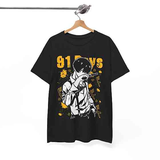 Футболка з аніме принтом Дайс Аніме Серіес Джапанесе оверсайз (S/M/L) Чорний AnimeJ0329 Дніпро