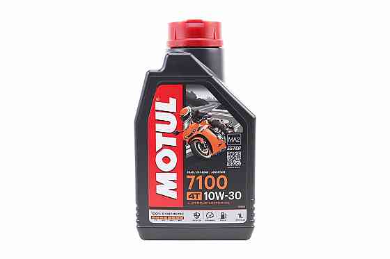 Олива 4T 10W-30 - синтетична мотоциклетна "7100 SYNTHETIC 100%", 1L Бершадь