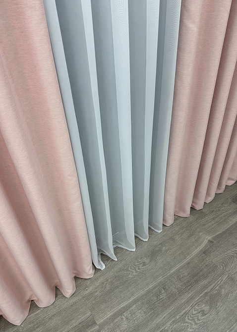 Шторная ткань блэкаут двусторонний коллекция 